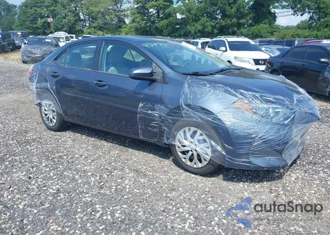 2019 Toyota Corolla Le из США, поврежденный, VIN 2T1BURHE7KC226515